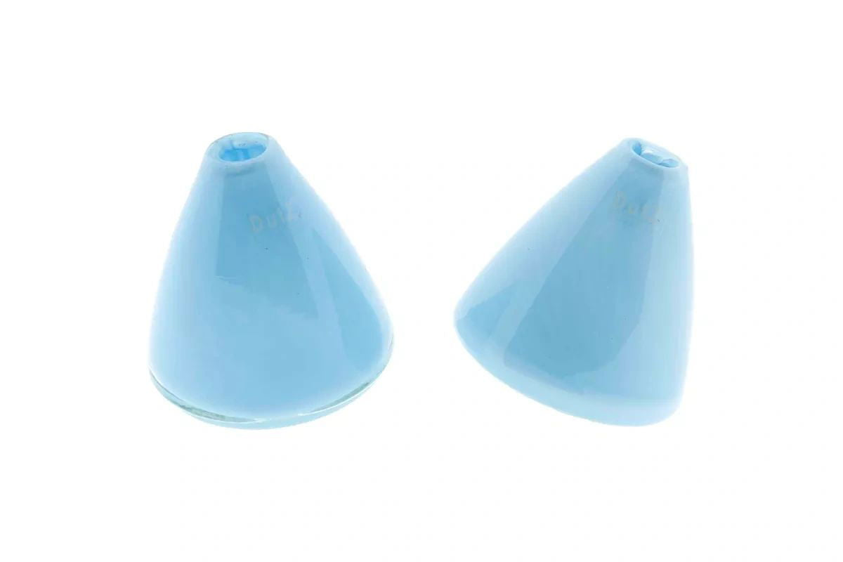 TUMBLING VASE - H12 D10 cm - BABYBLUE