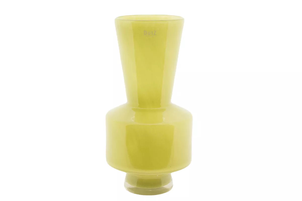 Glass Vase Shani Chartreuse