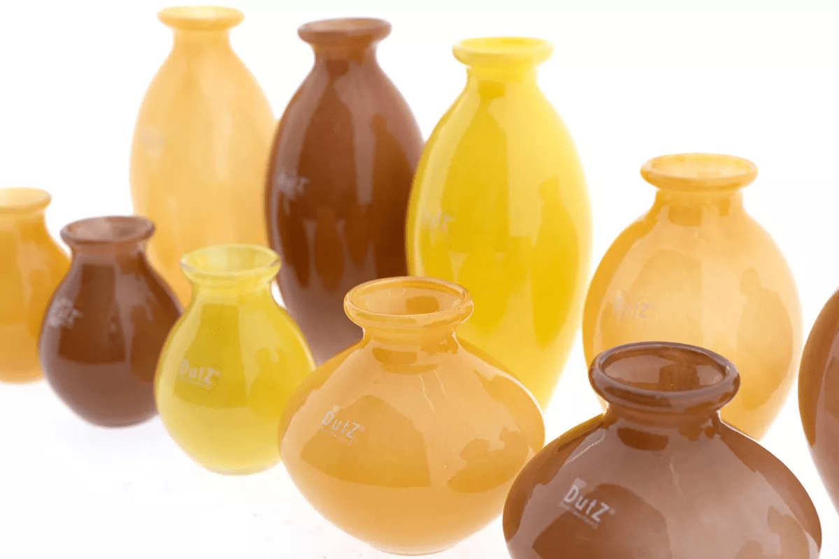 NADIEL YELLOW ORANGE Budvase Set