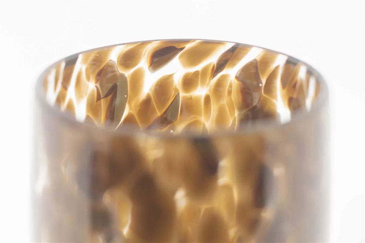 BARREL vase - LEOPARD BROWN Colour by DutZ