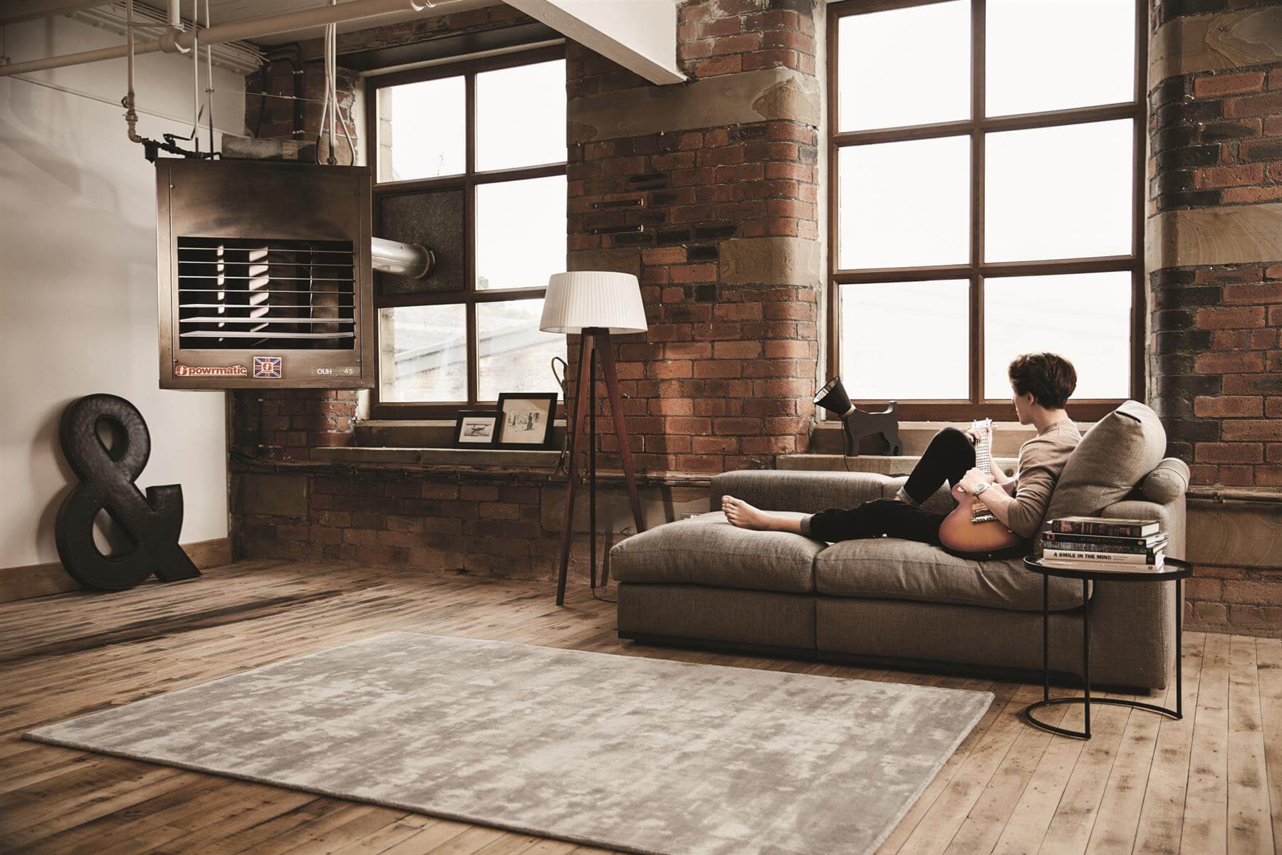 Karma Grey Solid Luxury Viscose Rug - PN Home