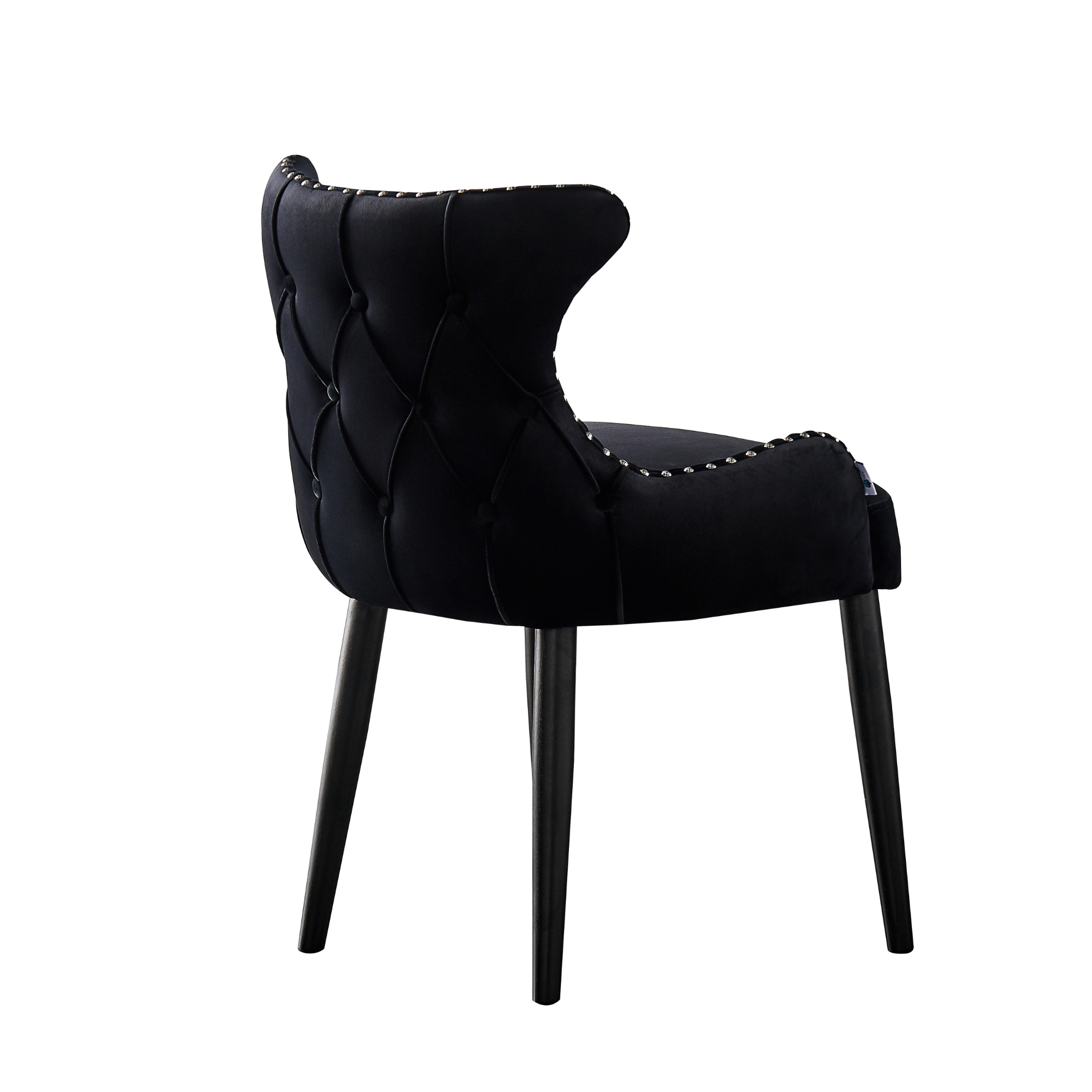 Oxford Duke LUX Dining Set, an Oak Table and Set of 6 Velvet Chairs