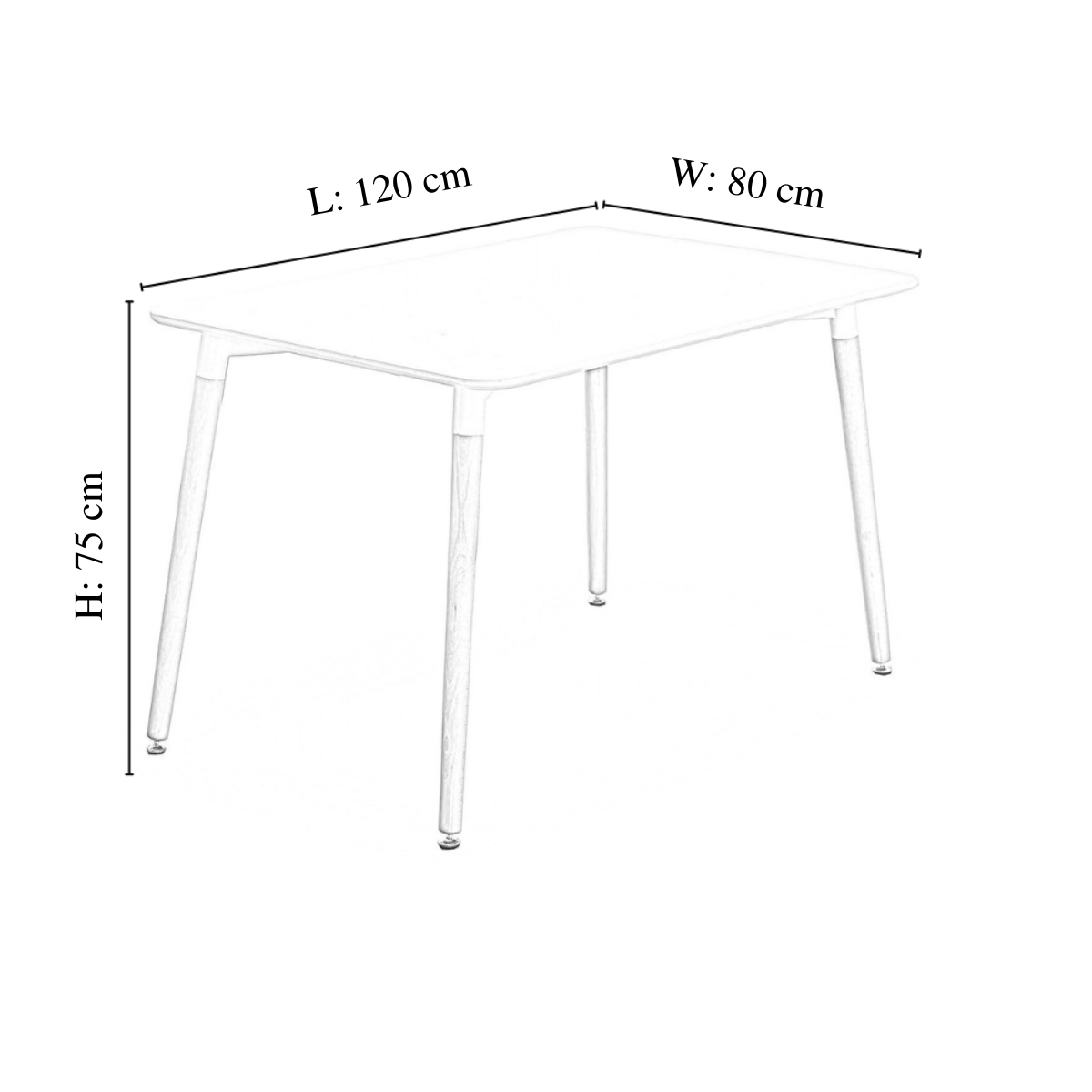 Patchwork Halo Dining Set Includes a Black Dining Table & Set of 4 Multicolour Fabric Chairs