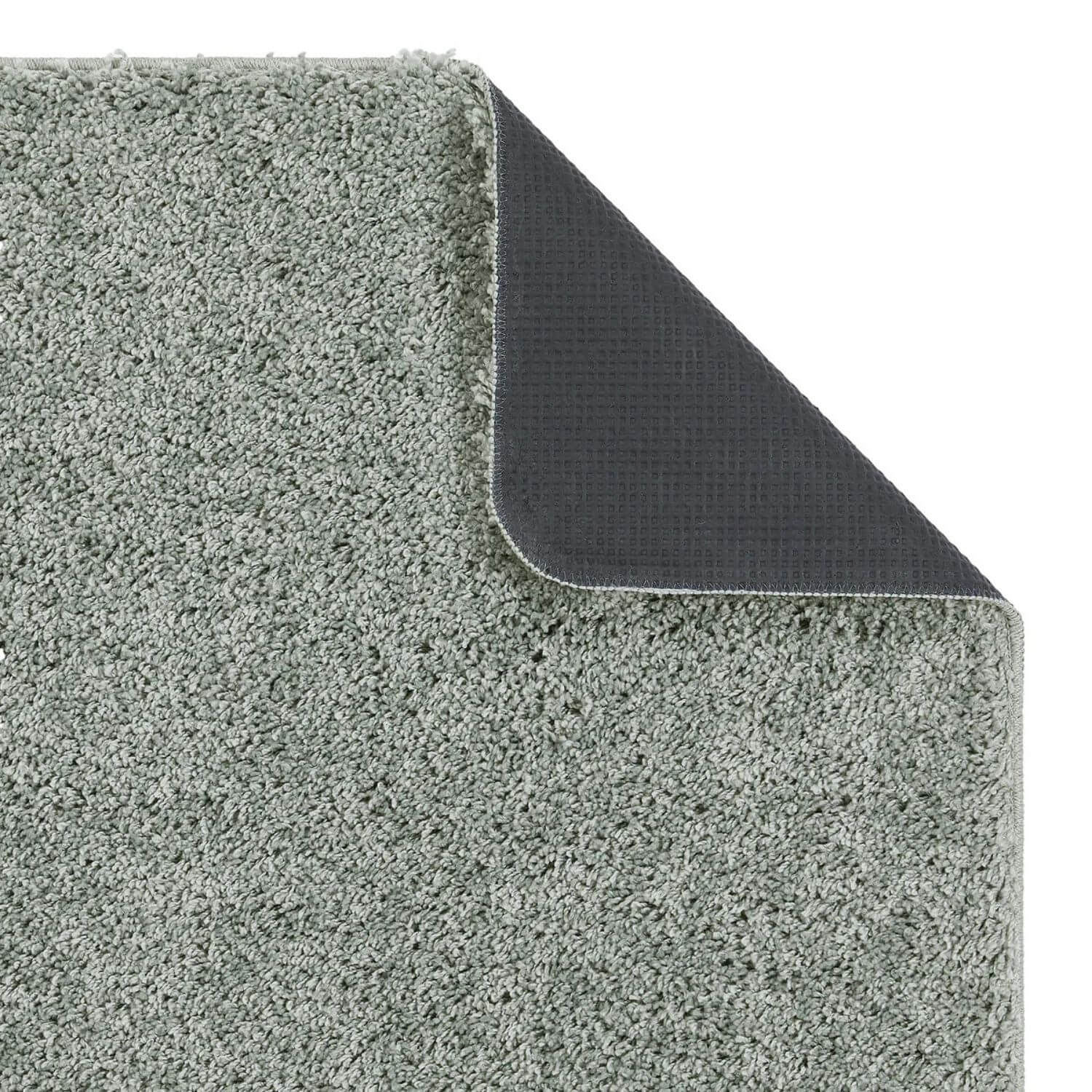 Washable Ghost Grey Shaggy Rug - PN Home