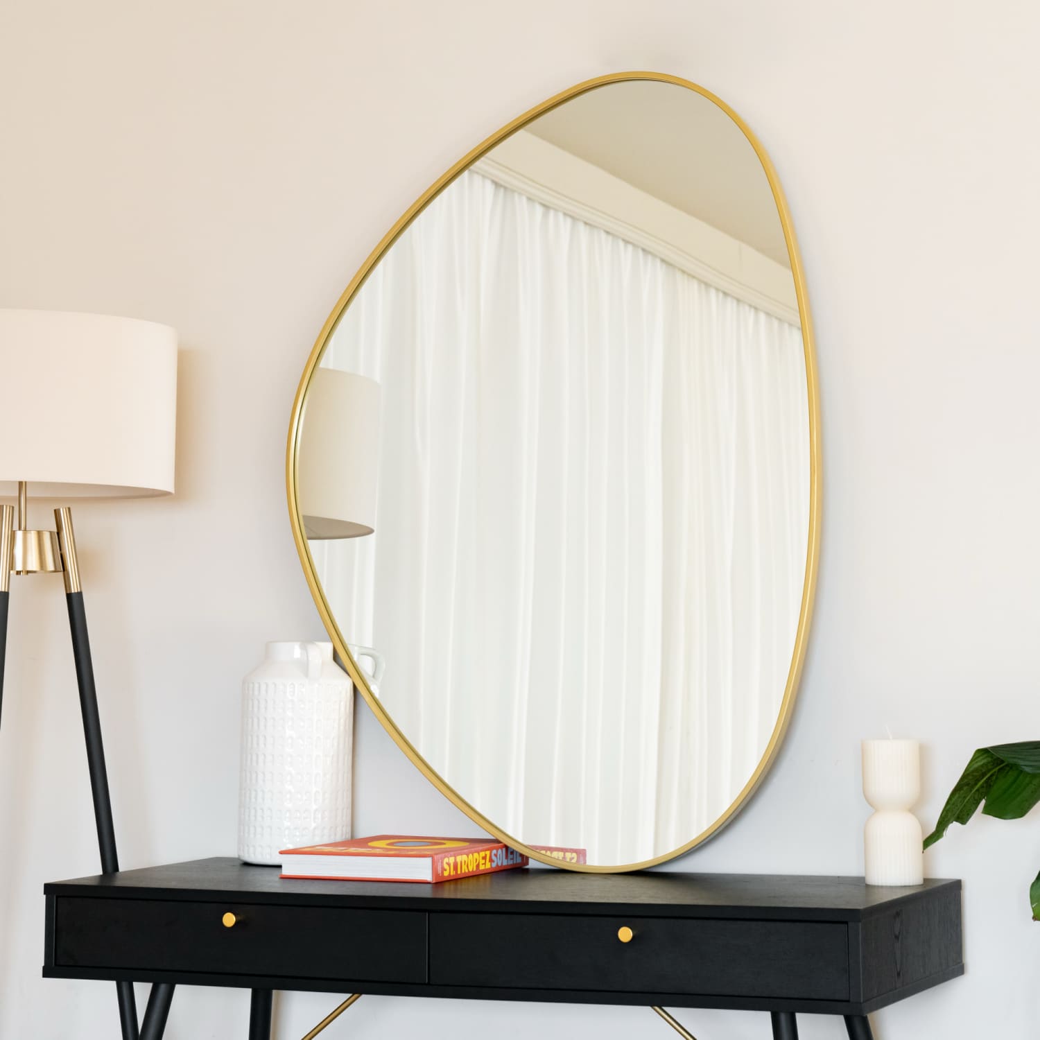 Izumi Metal Irregular Mirror 120cm x 90cm