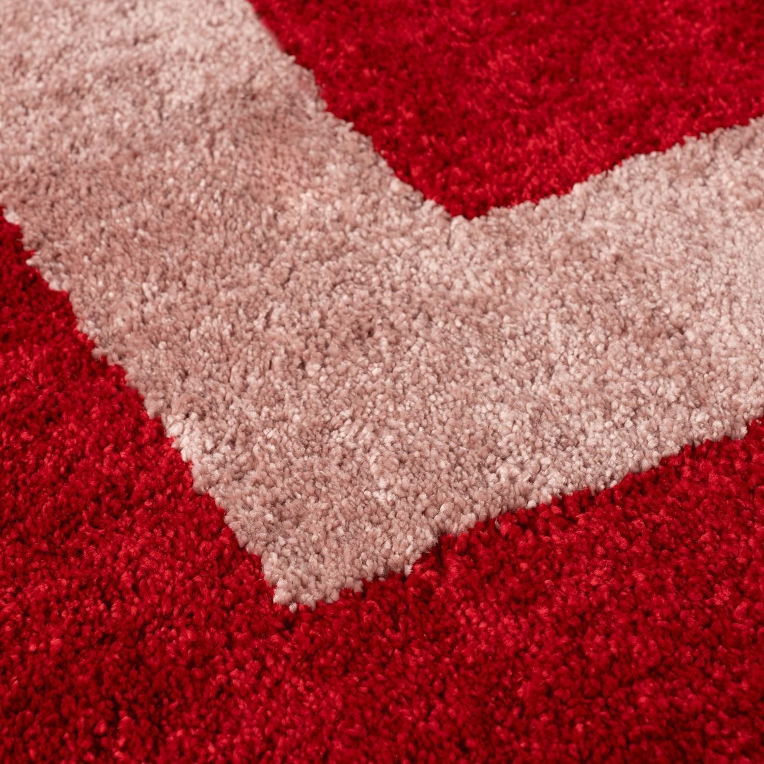 Joli Geometric Red & Pink Rug - PN Home