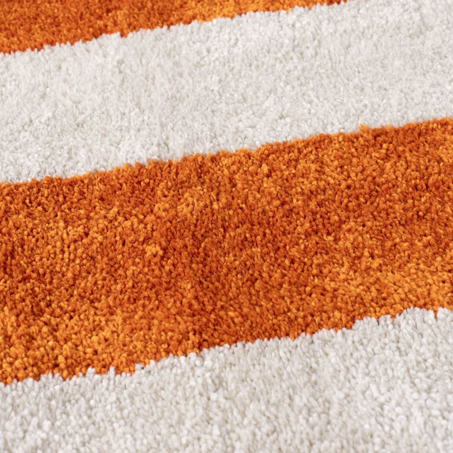 Joli Geometric Orange & White Rug - PN Home