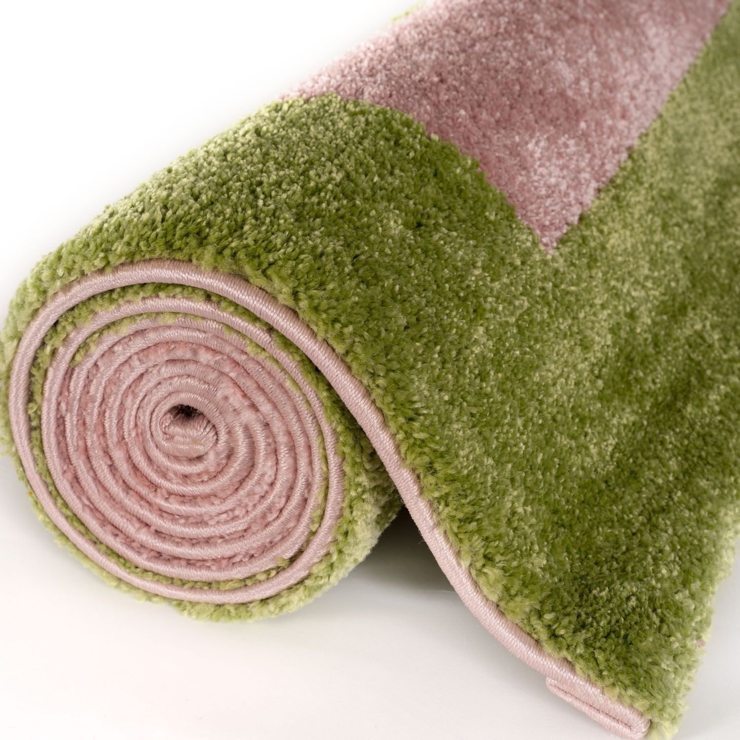 Joli Geometric Green & Pink Rug - PN Home