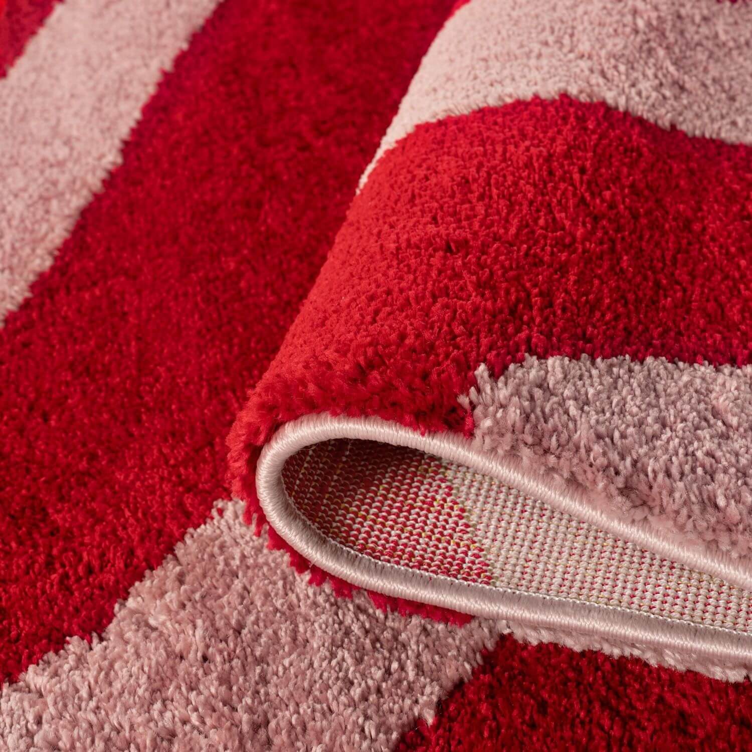 Joli Wave Red & Pink Rug - PN Home