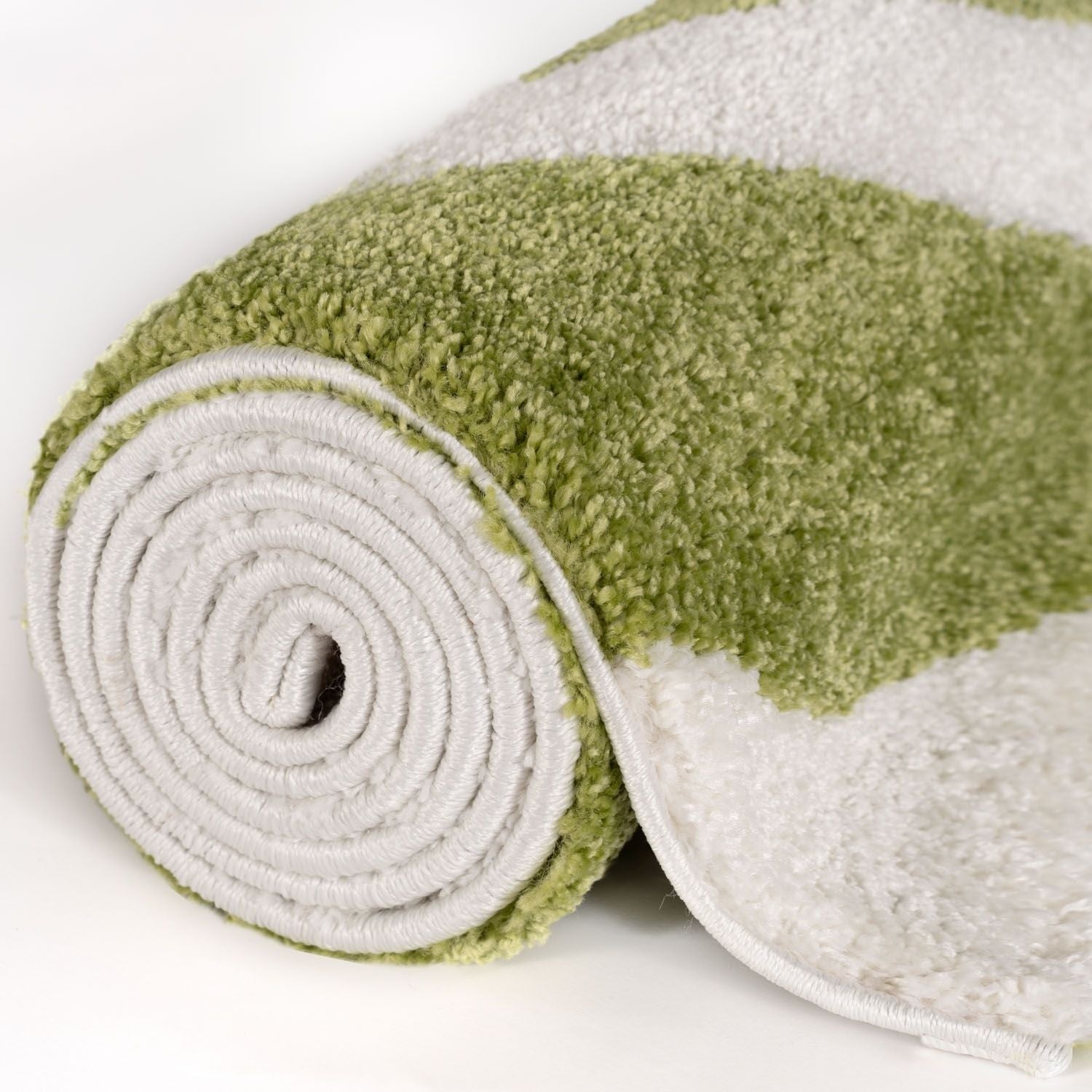 Joli Wave Green & White Rug - PN Home