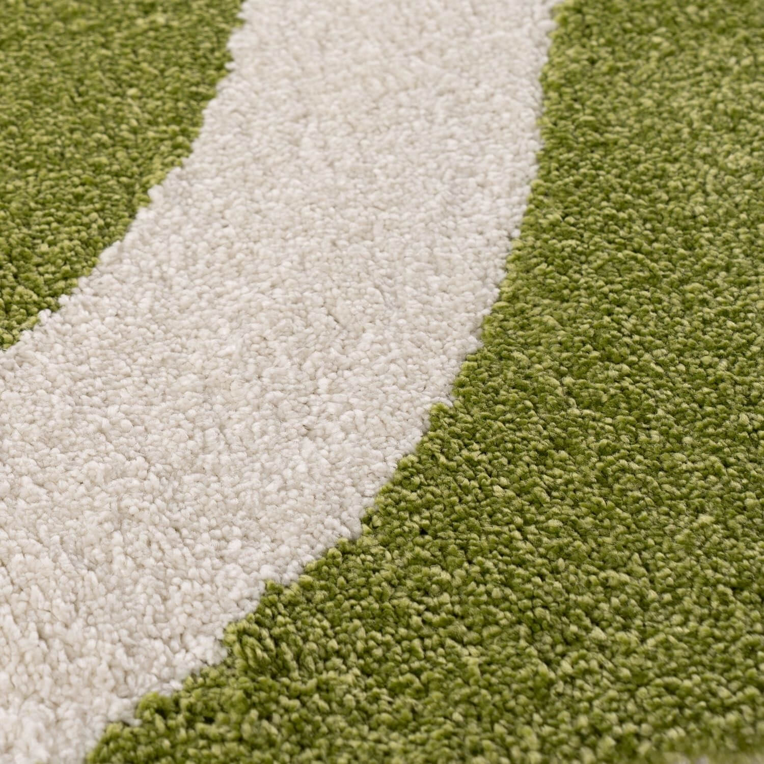 Joli Wave Green & White Rug - PN Home