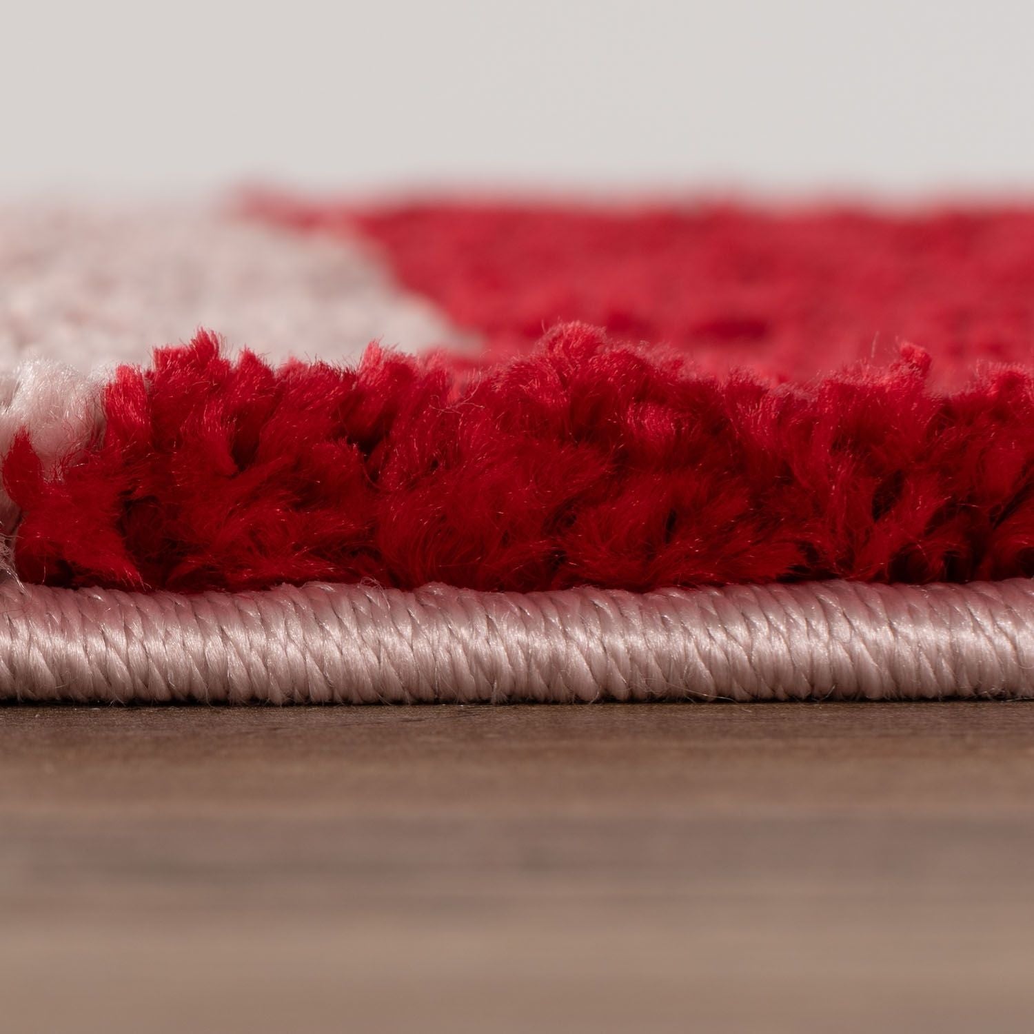 Joli Striped Red & Pink Rug - PN Home