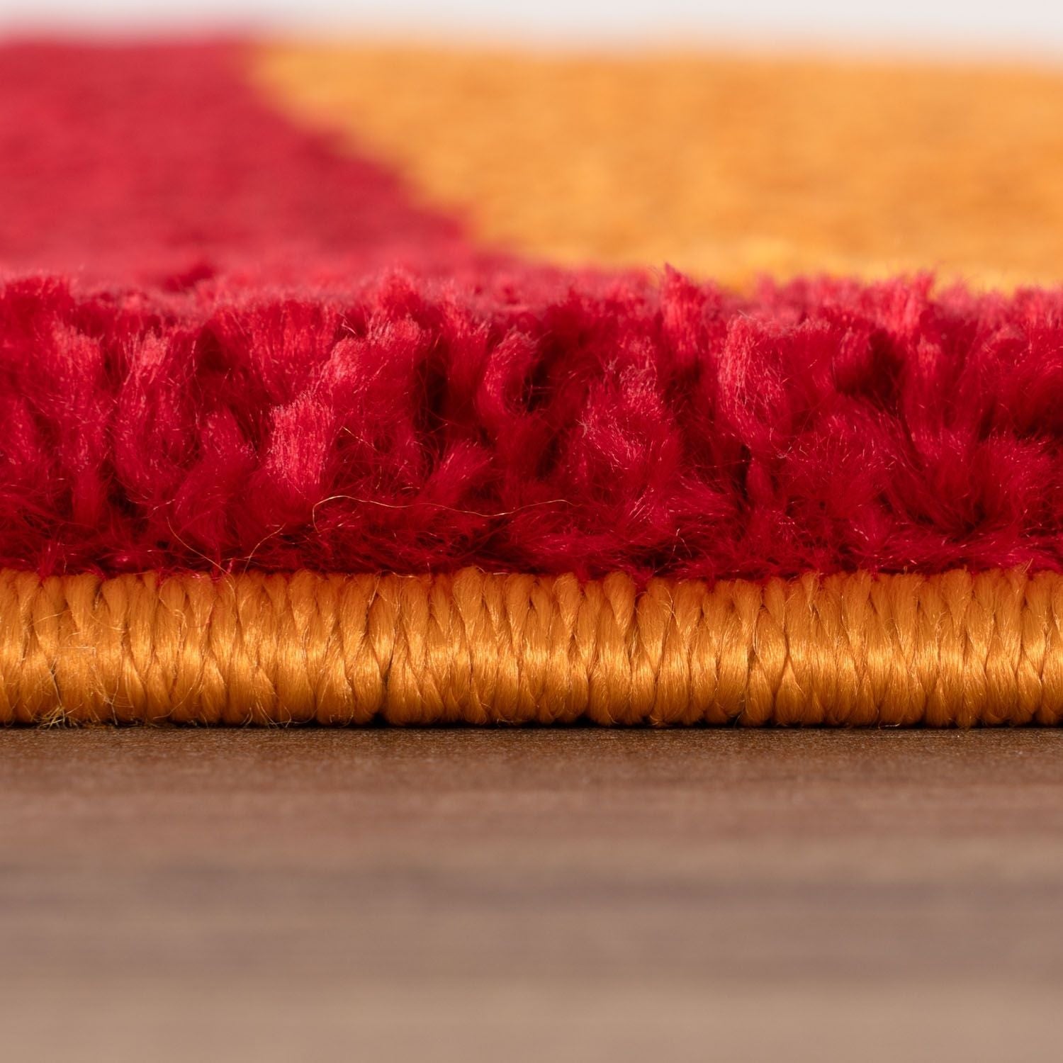 Joli Striped Red & Orange Rug - PN Home