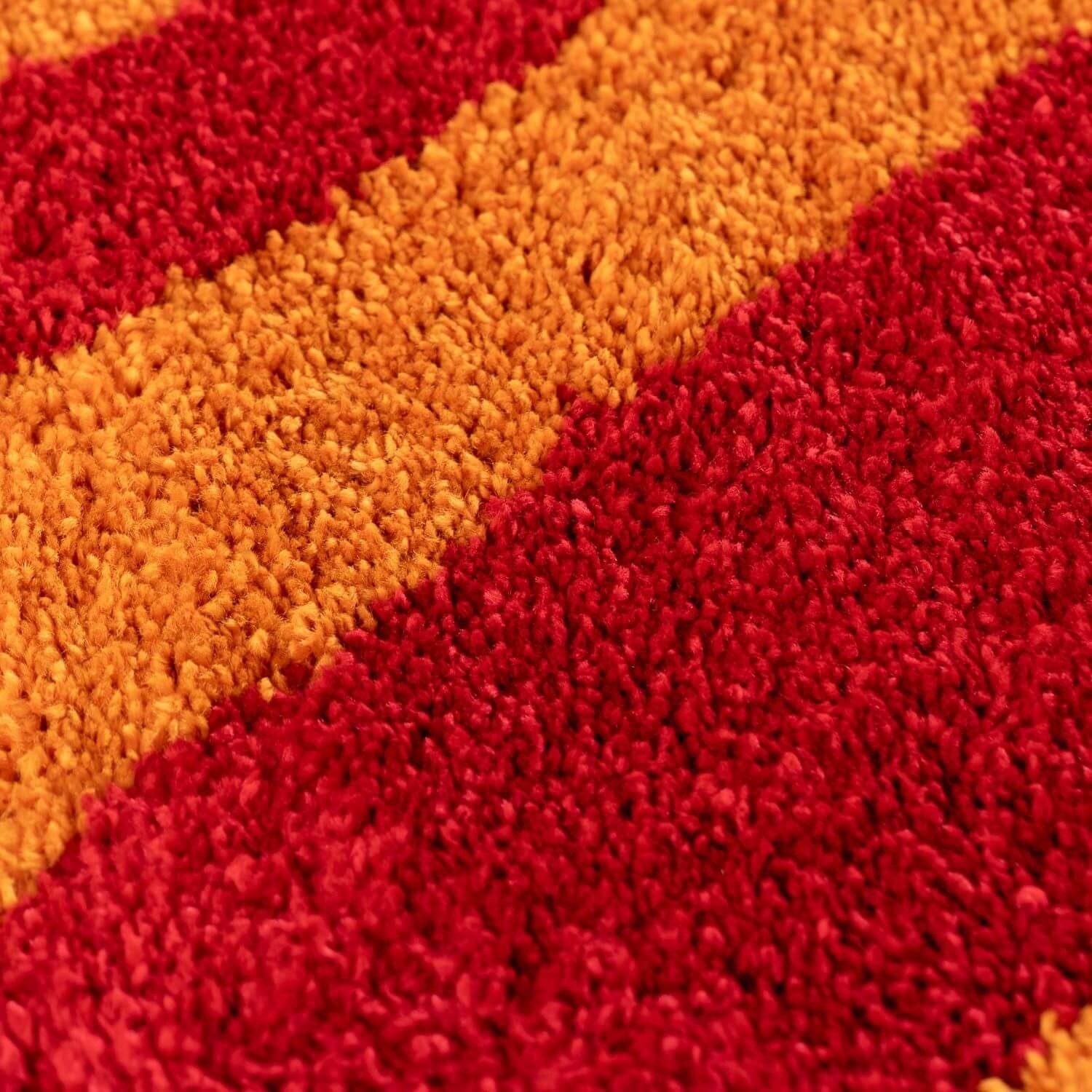 Joli Striped Red & Orange Rug - PN Home