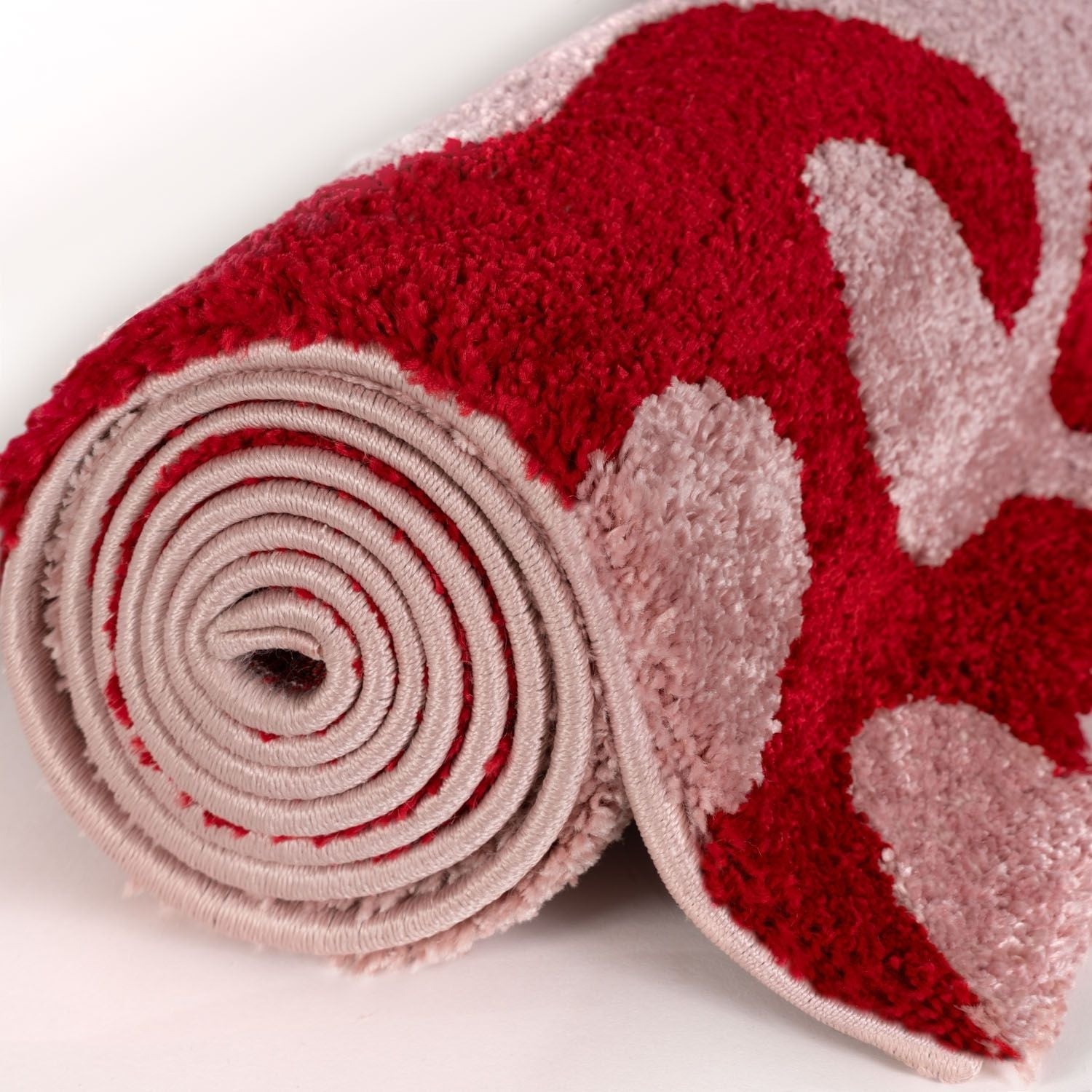 Joli Doodle Red & Pink Rug - PN Home