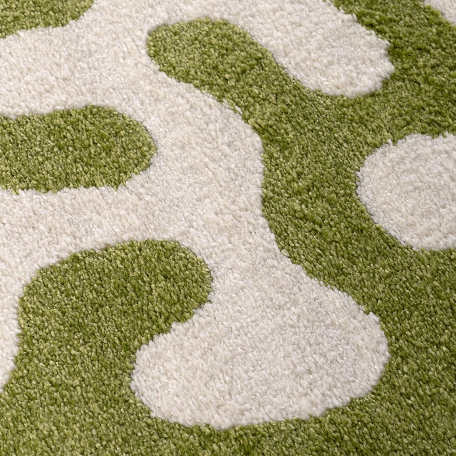 Joli Doodle Green & White Rug - PN Home