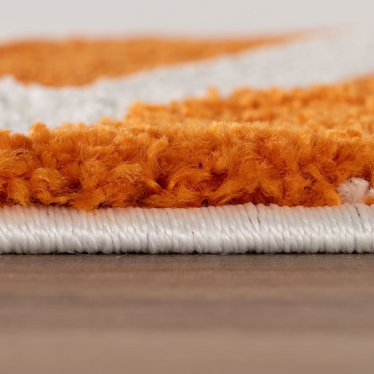 Joli Doodle Orange & White Rug - PN Home
