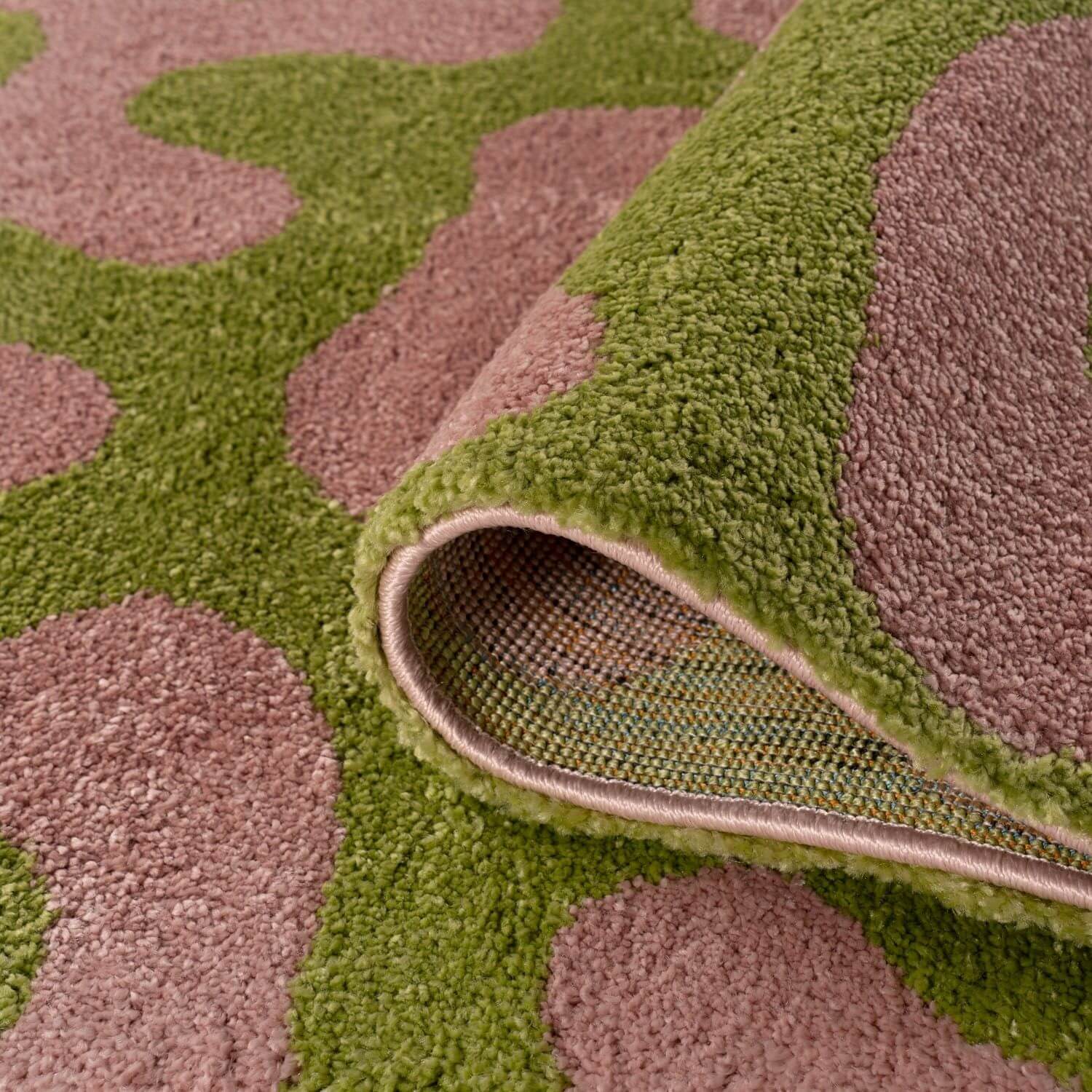Joli Doodle Green & Pink Rug - PN Home