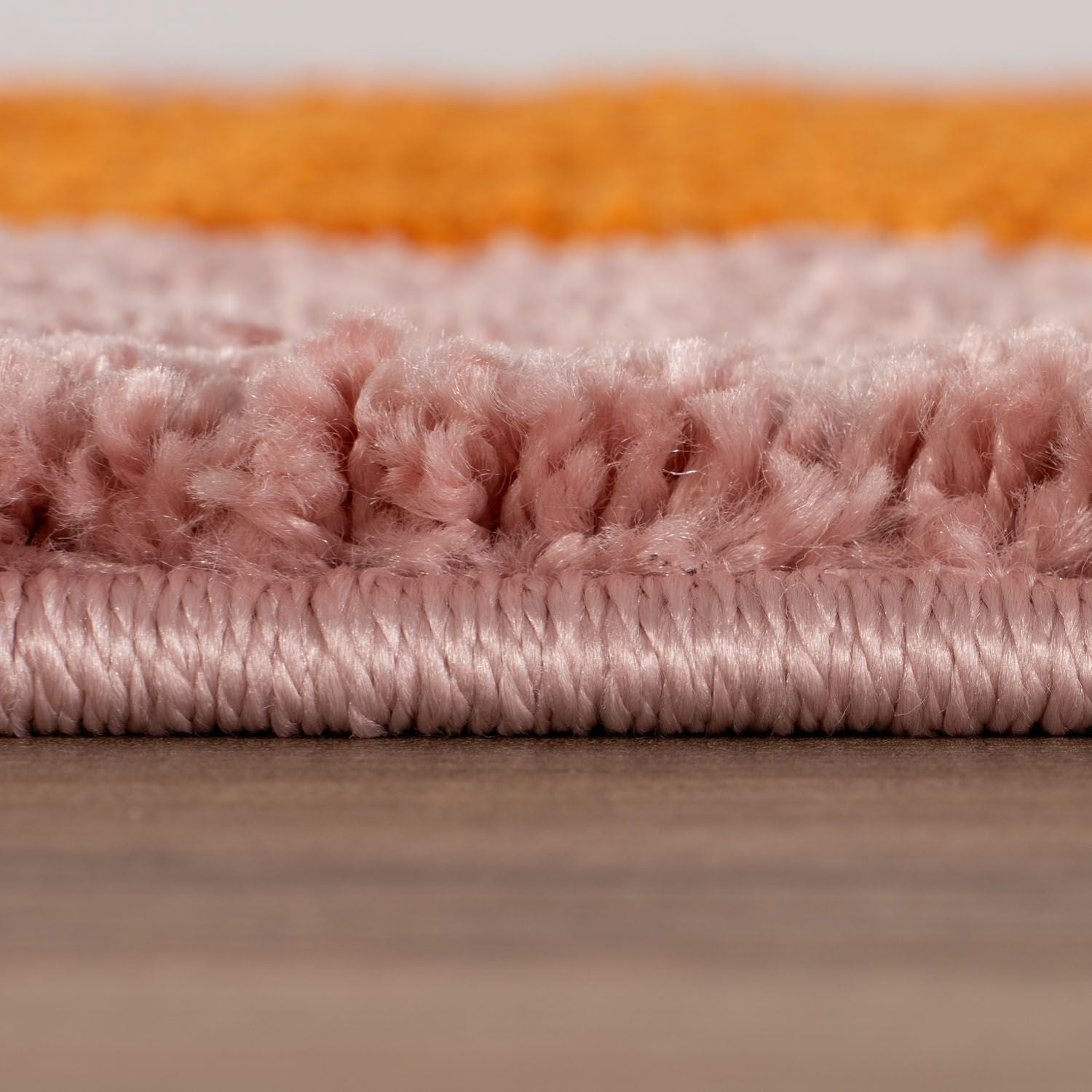 Joli Checkered Orange & Pink Rug - PN Home