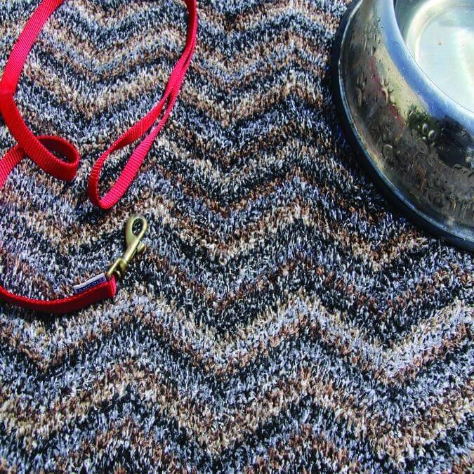 Washable Mats - Chevron Design - PN Home
