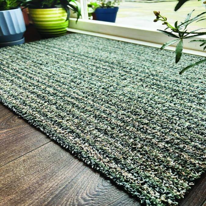 Washable Mat Stripe Design in Multicolour - PN Home