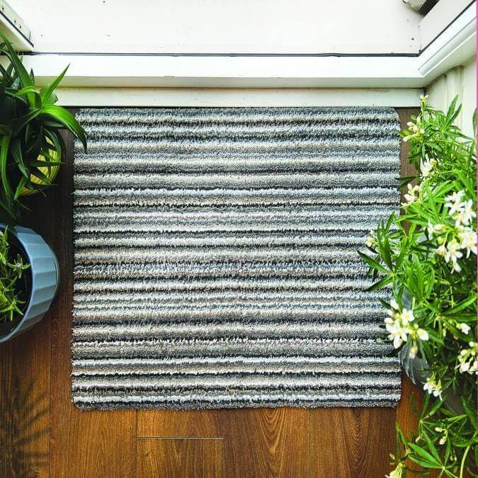 Candy Washable Mat Striped Design - PN Home