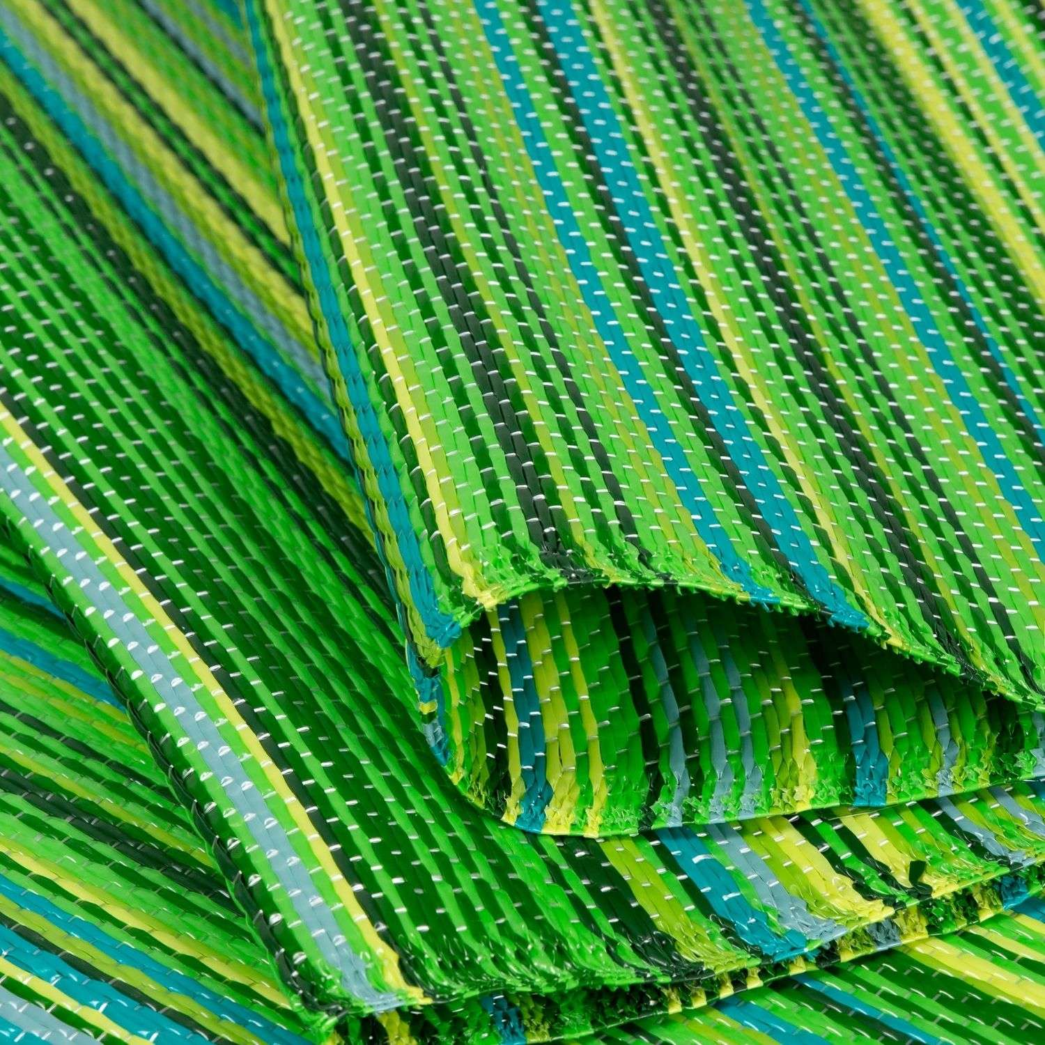 Rainbow Outdoor Rug Green | 1020 - PN Home