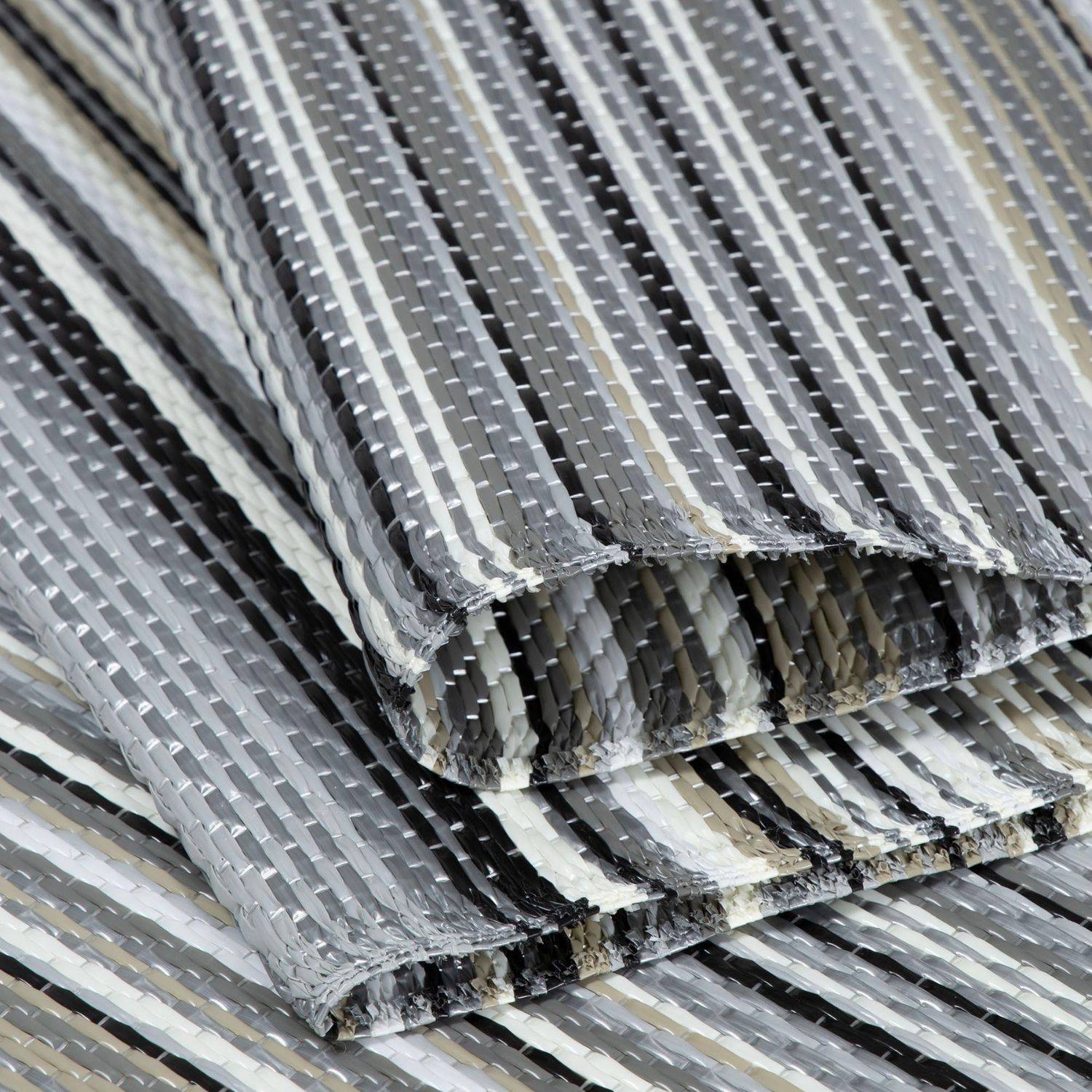 Rainbow Outdoor Rug Grey | 1020 - PN Home