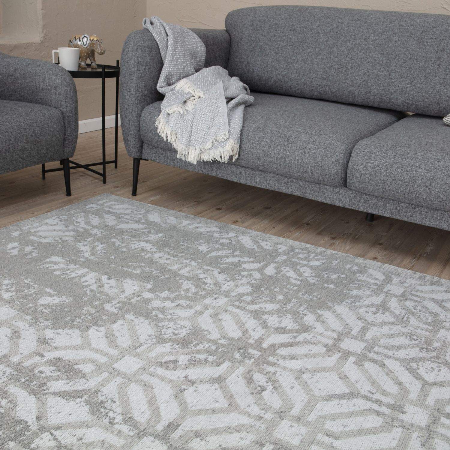 Washable Rug Carina Grey | 6932 - PN Home