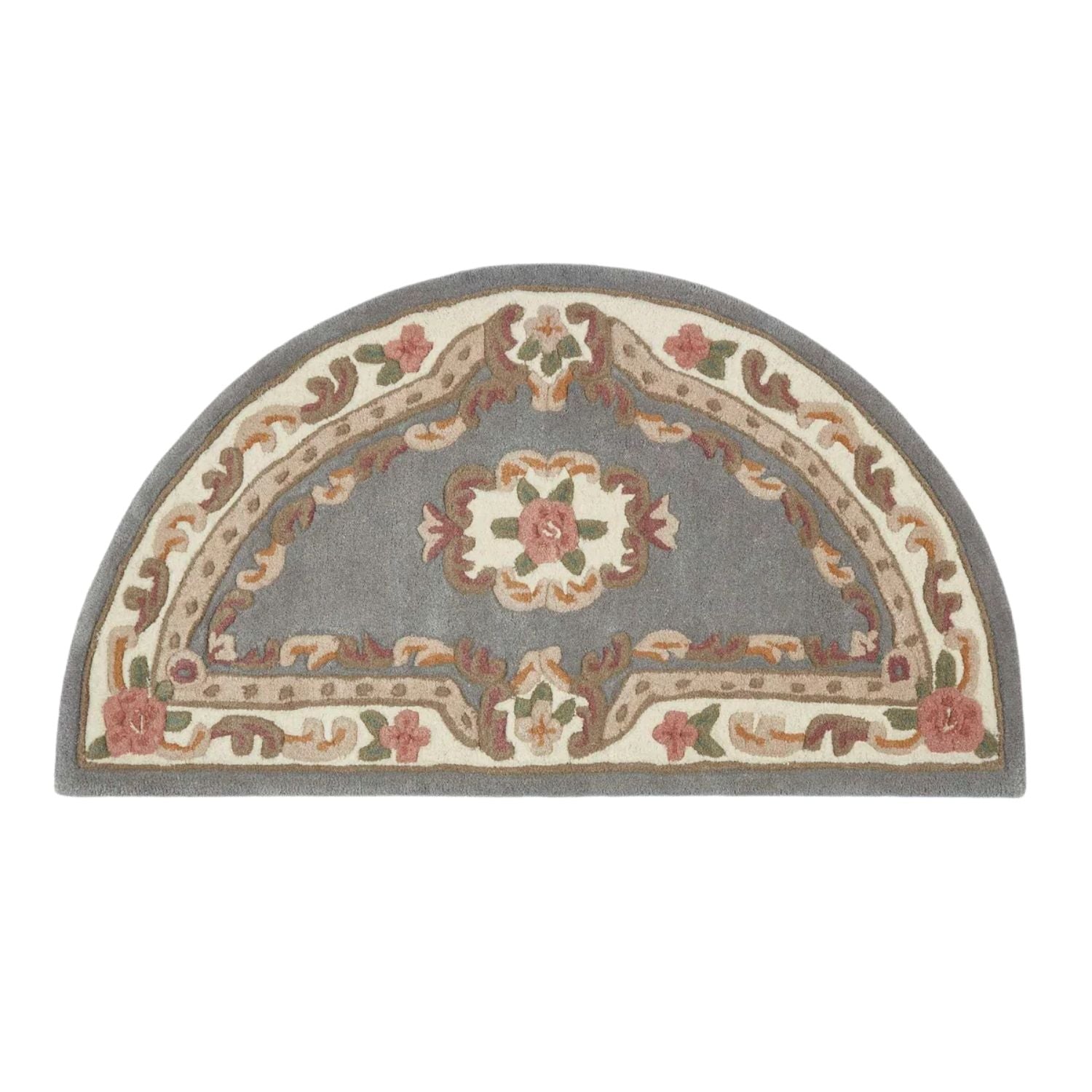 Shensi Grey Medallion Rug - PN Home