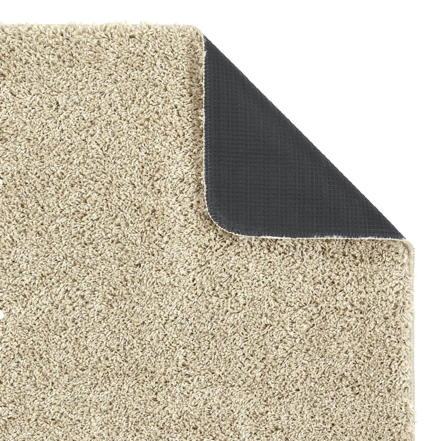 Washable Stone Shaggy Rug - PN Home