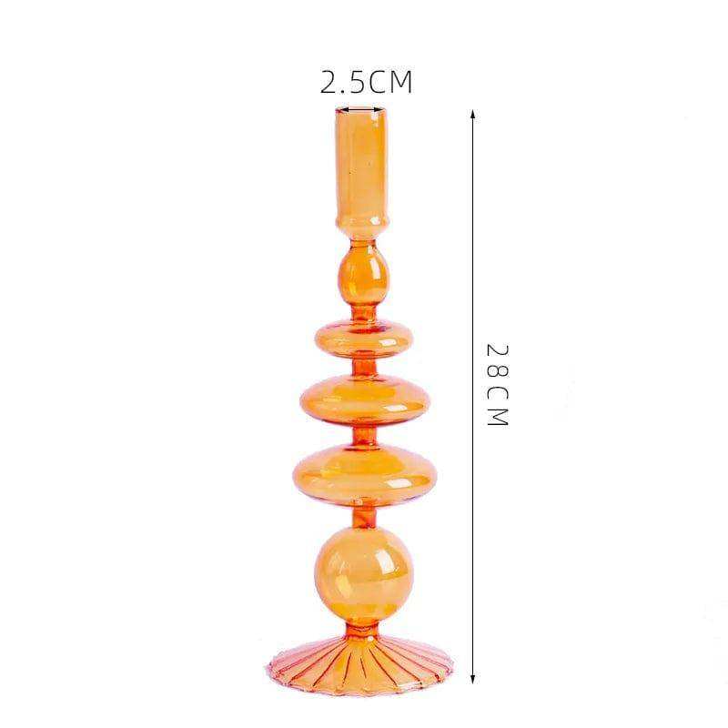 The Glass Candle Holder