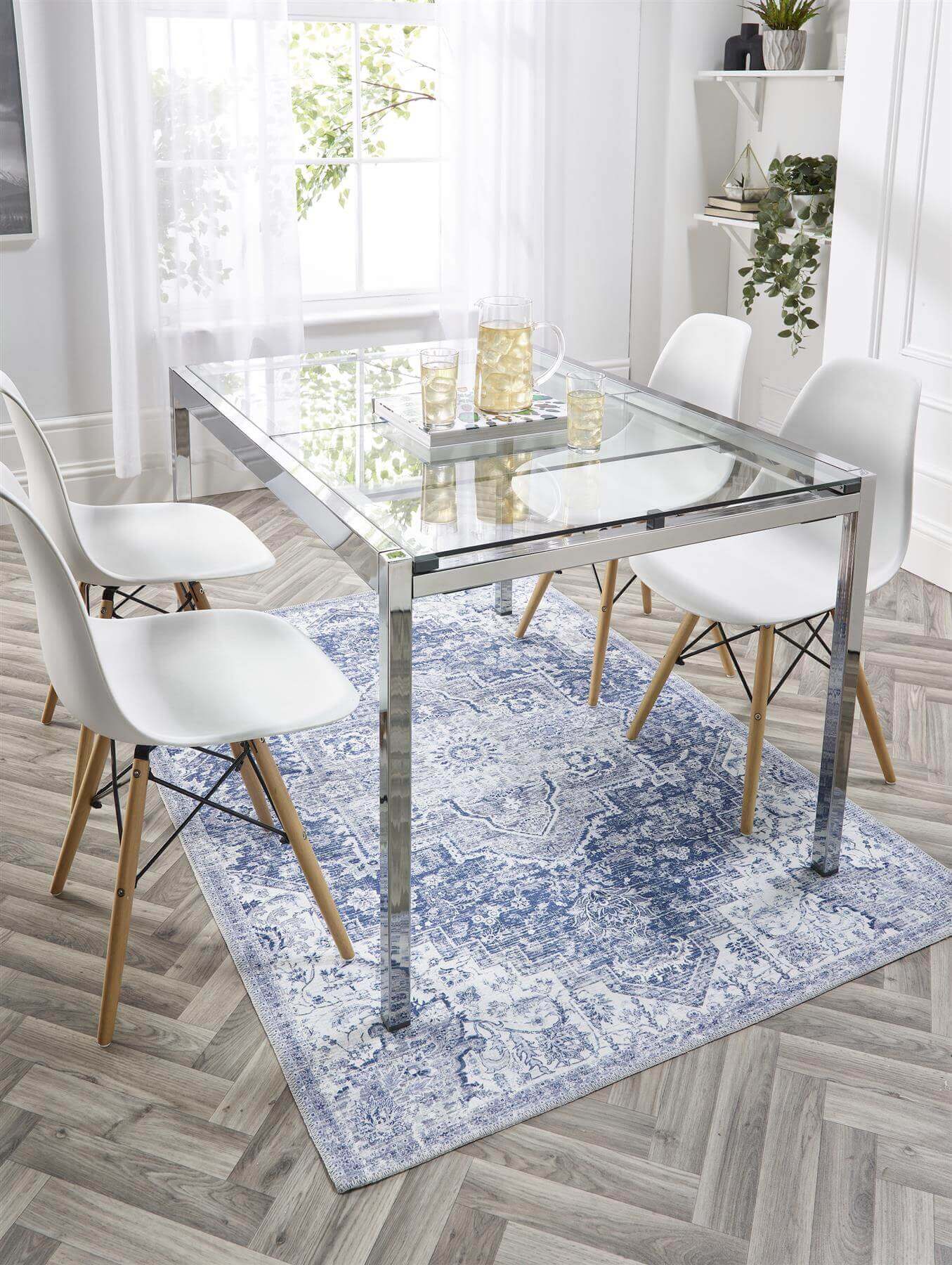 Washable Rug Eterna Blue - PN Home