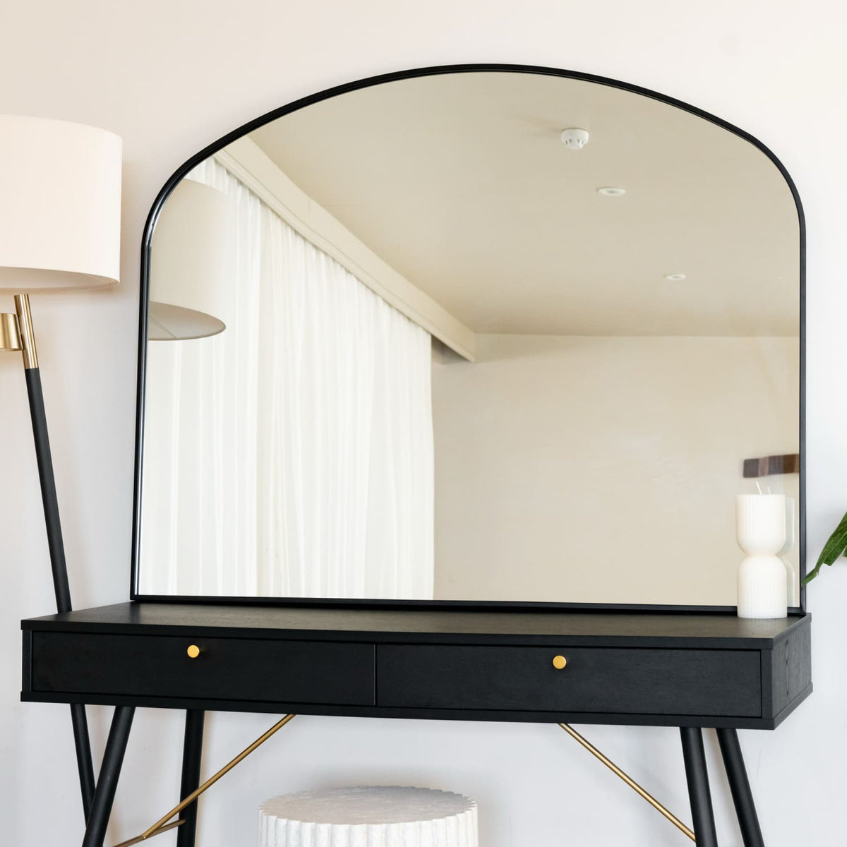 Yoko Metal Gentle Arch Mirror 95cm x 120cm